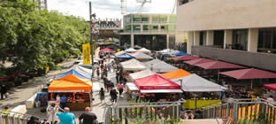 Southbank Food Market, Waterloo, London