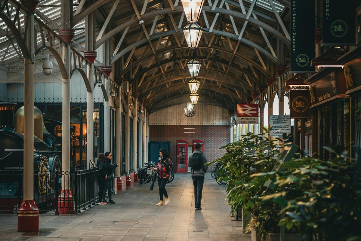 Central Railway station at Windsor