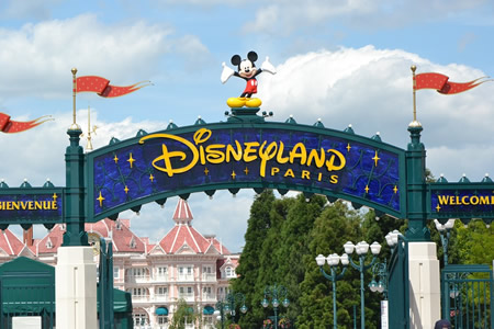 Disneyland entrance