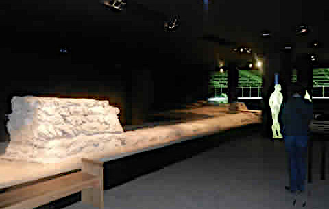 Roman Amphitheatre beneath Guildhall Art Gallery