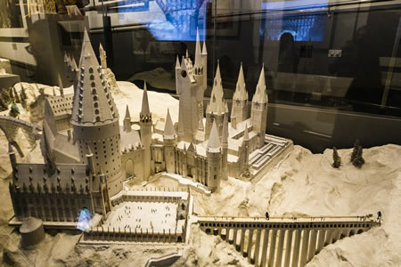 Set designs from the Harry Potter films