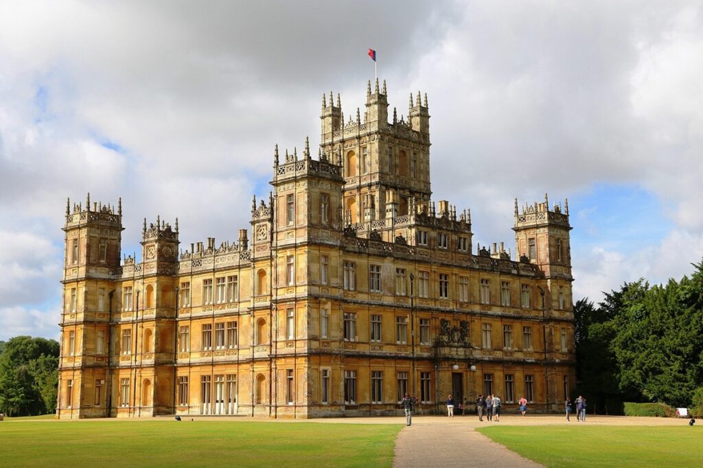 External view of Highclere Castle