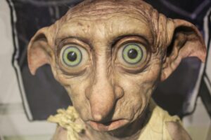 Dobby from the Harry Potter Studio Tour