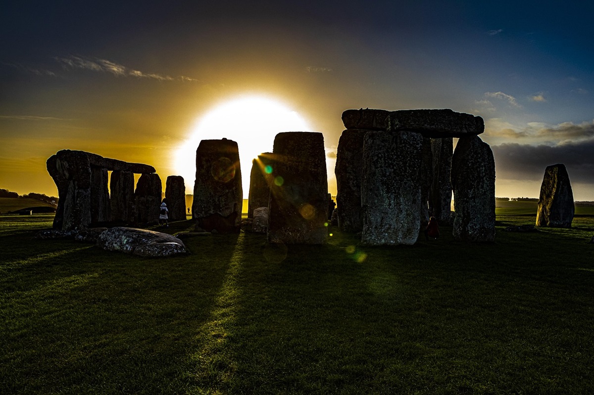 Sunrise over Stonehenge