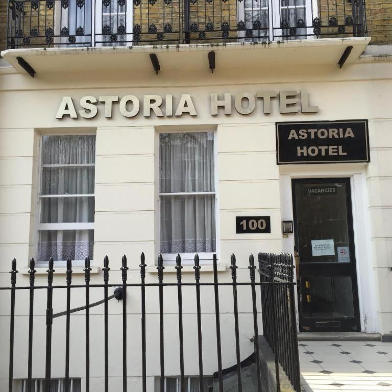 External view of the Astoria Hotel Paddington