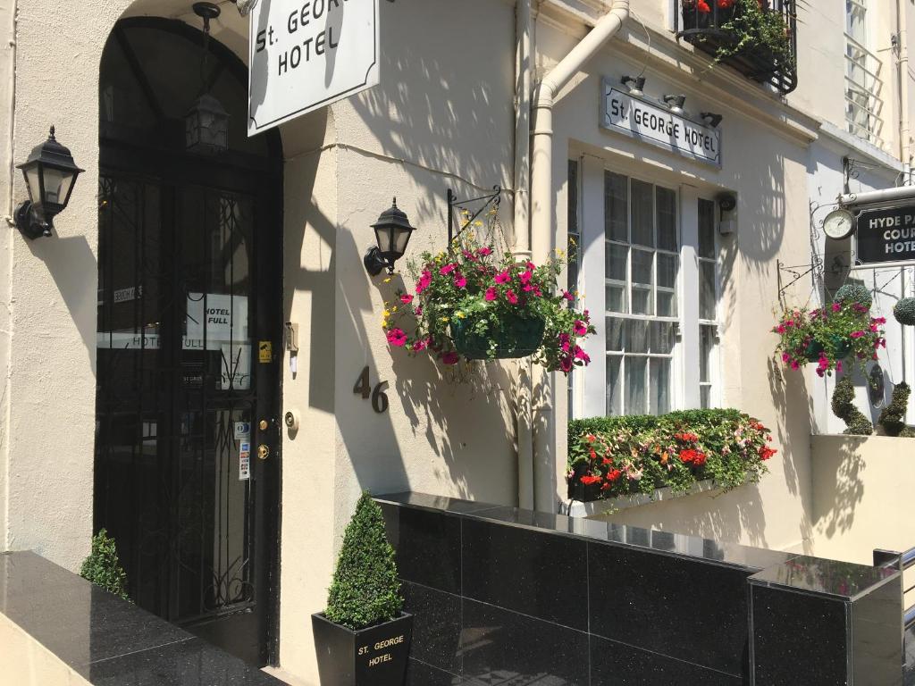 External view of the St Georges Hotel Paddington