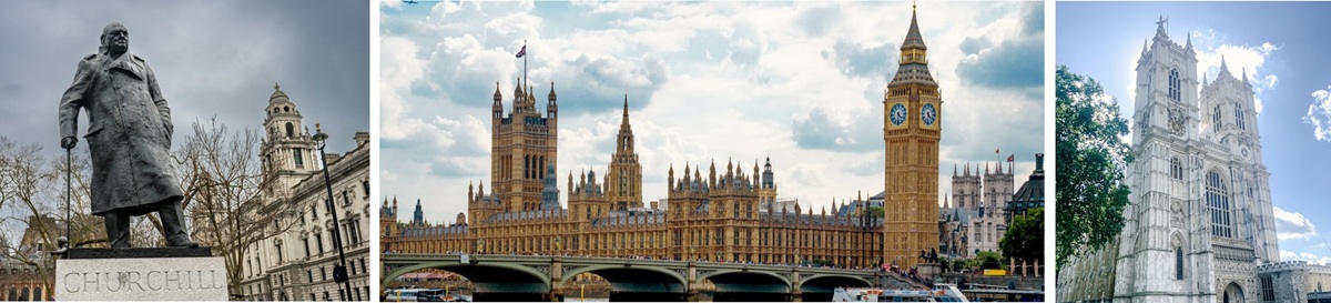 Westminster and Winston Churchill Montage