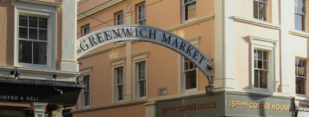 Entrance to Greenwich Market