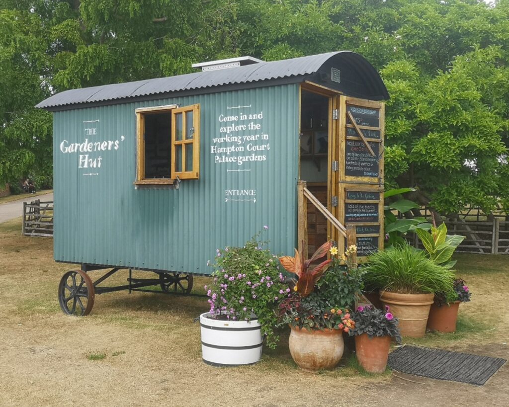 The Gardeners' Hut Hampton Court Garden Festival