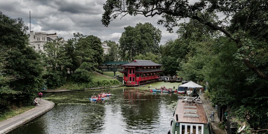 Little Venice on the Regents Canal London