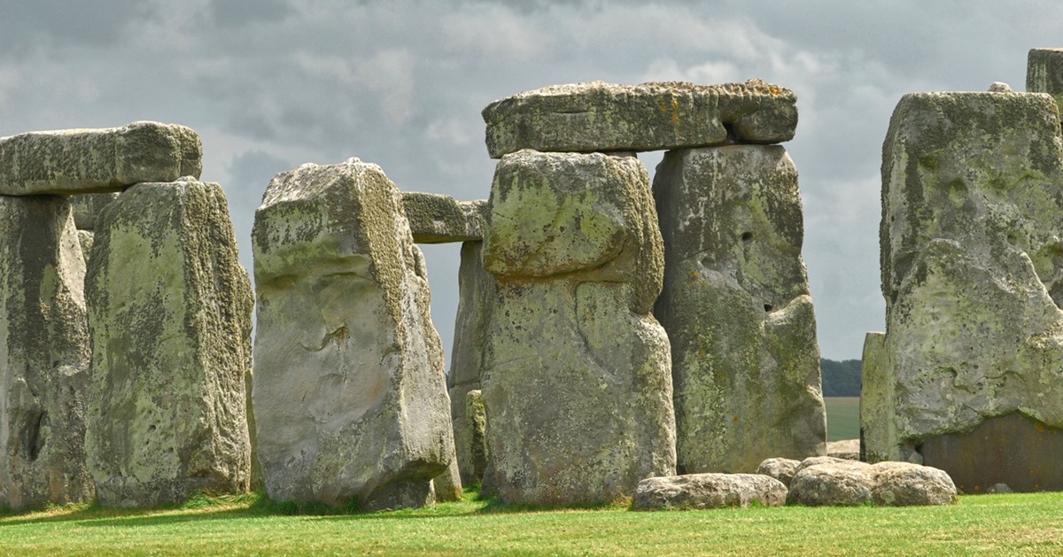 Group of Sarsen Stones at Stonehenge