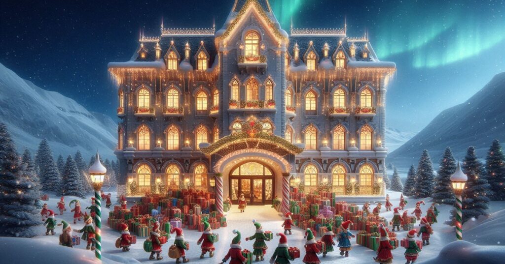 Image of a hotel at the North Pole