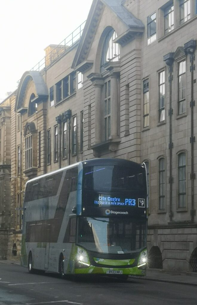 Park and Ride bus service in Cambridge